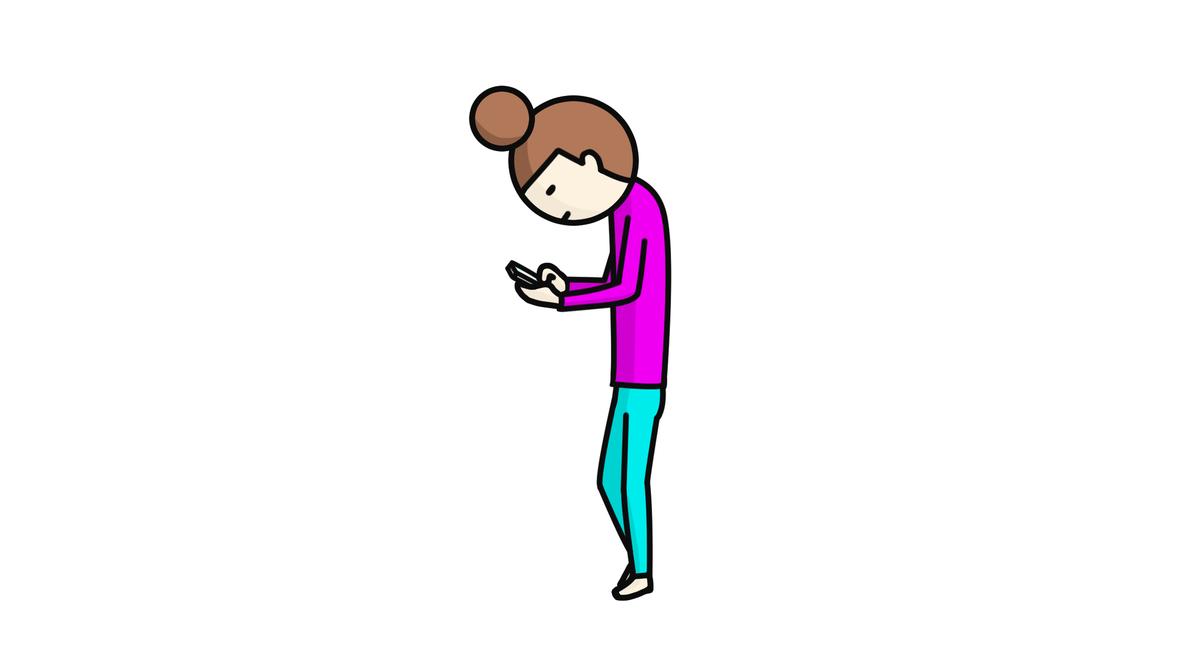 スマホ首