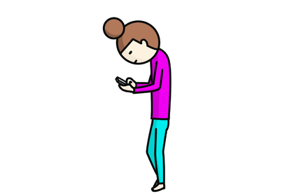 スマホ首